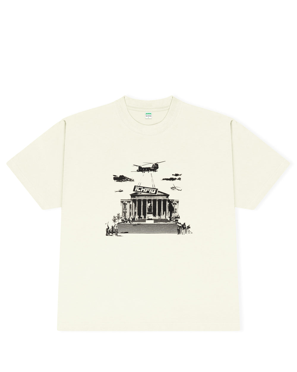 State Library Tee - Natural