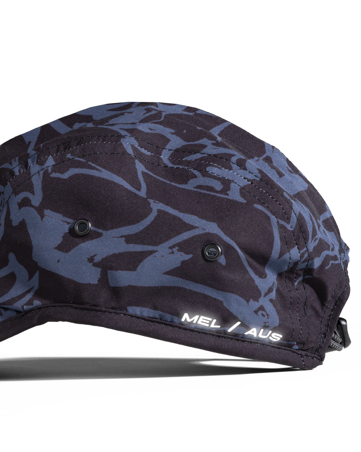 Outline 4 Panel Cap - Black Granite
