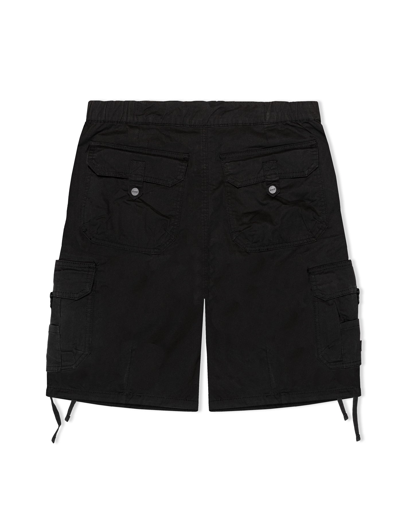 Para Cargo Shorts Washed Black