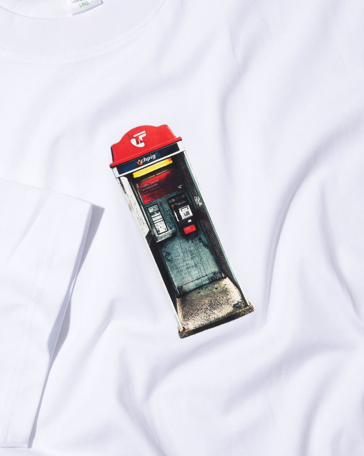 Phone Box Tee - White