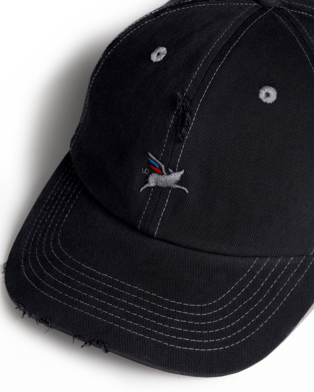 Pigasus Dad Cap - Washed Black