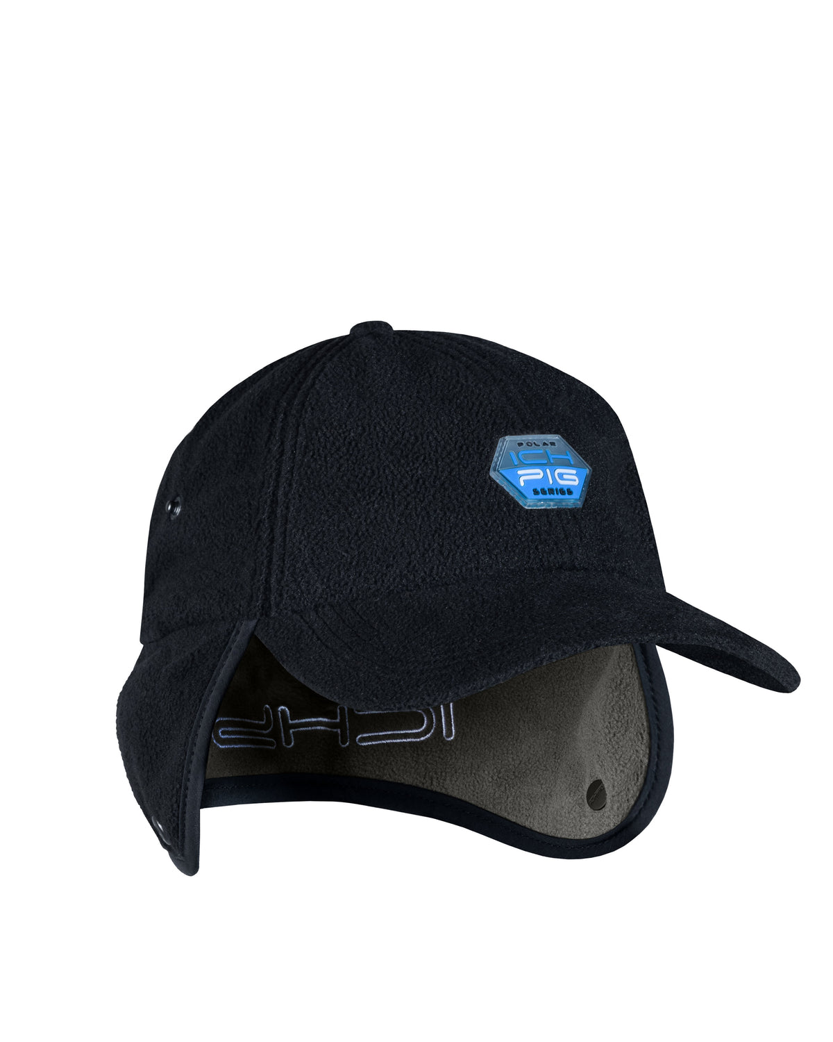 Polar Break Flap Cap - Black / Pebble