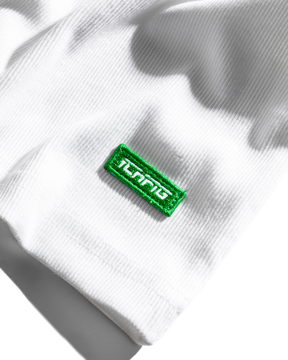 Pro Rib Singlet - White