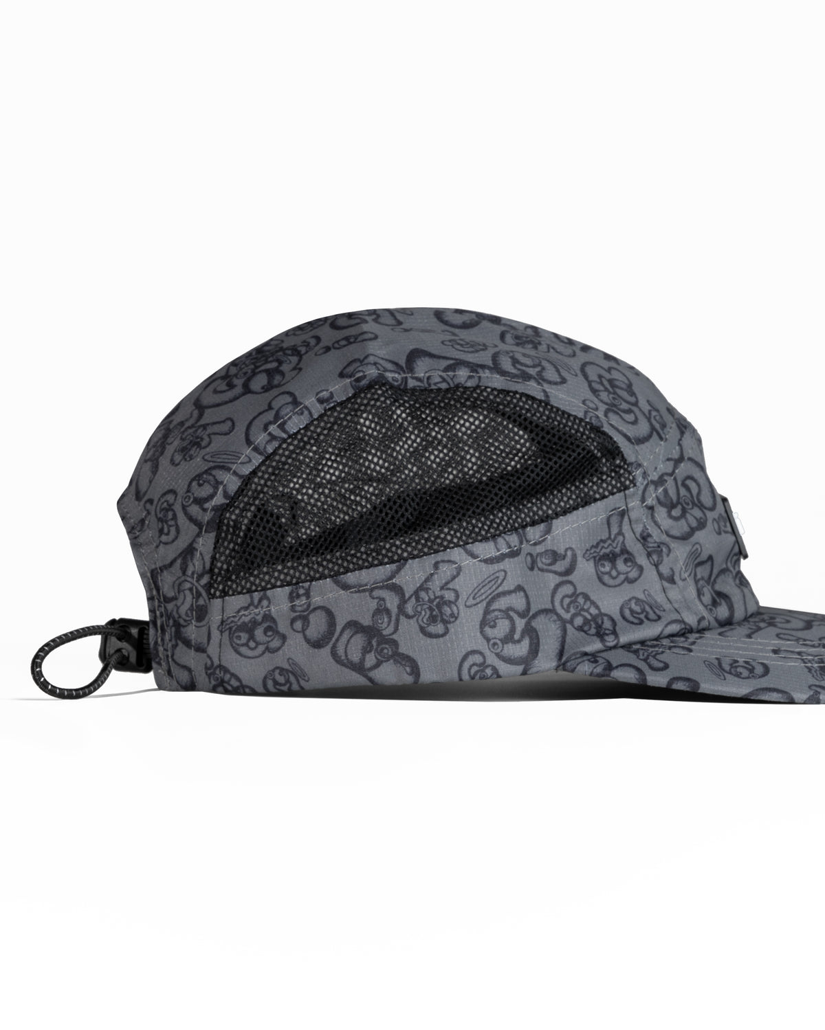 Rascals 7 Panel Hat - Gun Metal