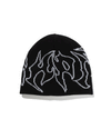 Razor Reversible Skull Beanie - Black / Grey