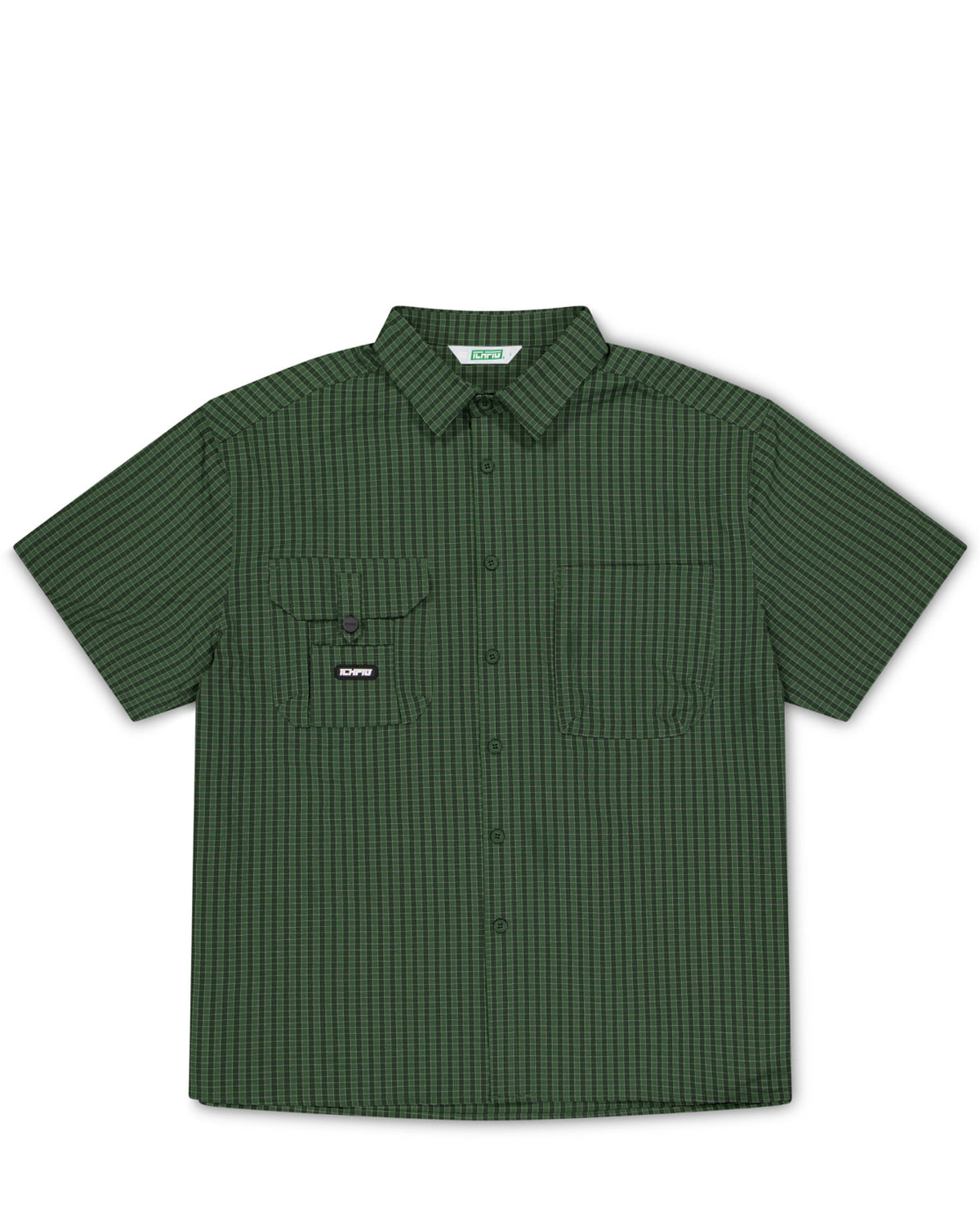 Ripstop Para Check Shirt - Dark Olive