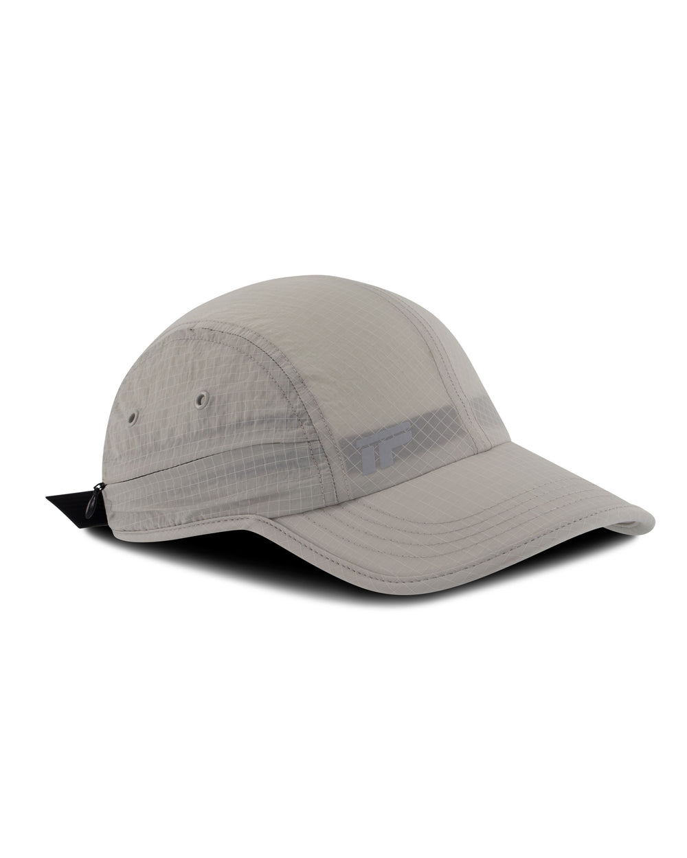 Ripstop Stash 4 Panel Cap - Titanium