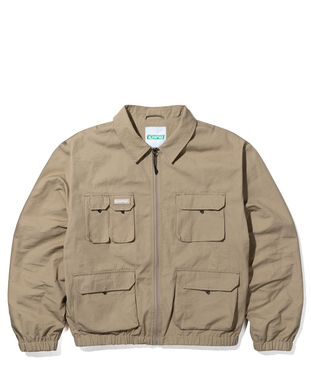 Ripstop Cargo Field Jacket - Dune