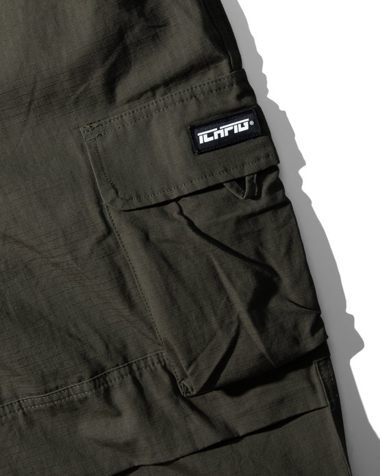 Ripstop Cargo Pants - Dark Olive