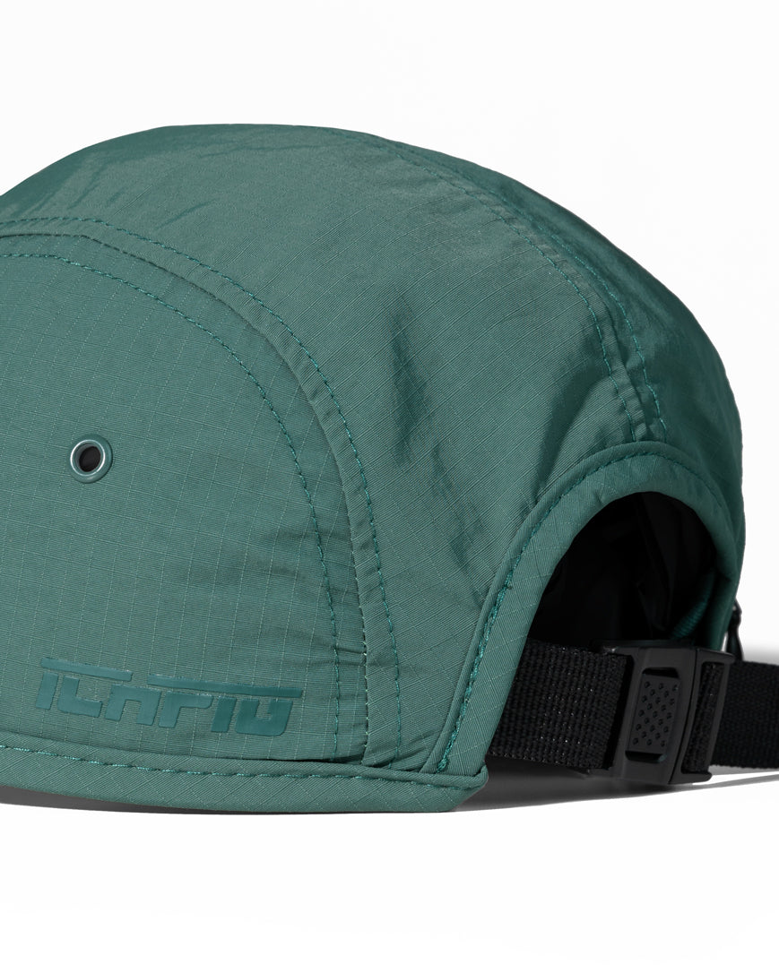 Ripstop Stash 4 Panel Cap - Dark Sage