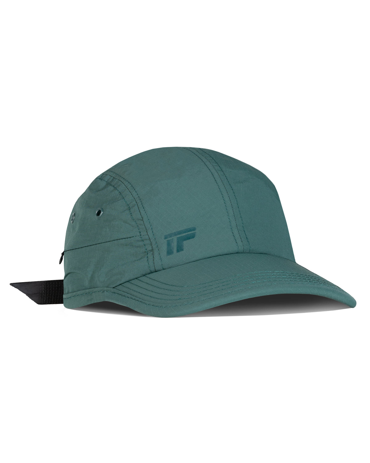 Ripstop Stash 4 Panel Cap - Dark Sage