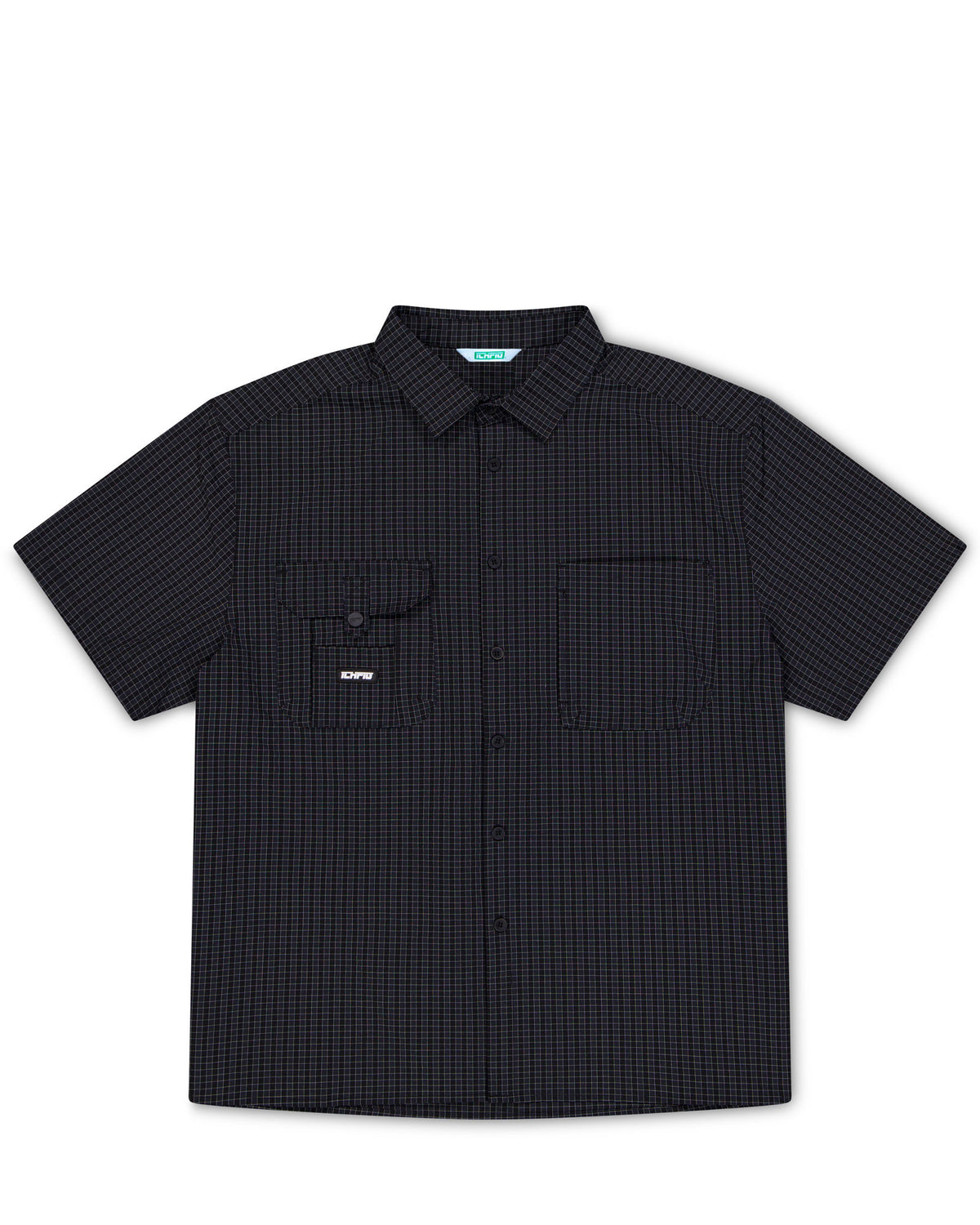 Ripstop Para Check Shirt - Black