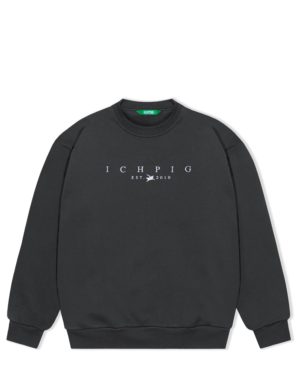 Sentinel Embroidery Crew - Vintage Black