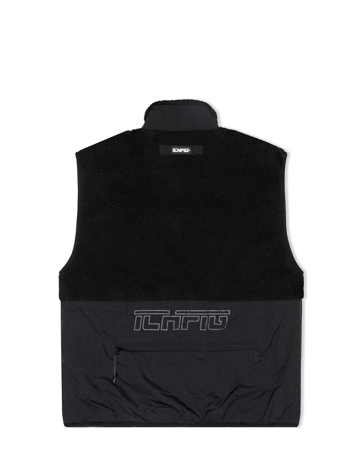 Sherpa Stash Vest - Black / Black