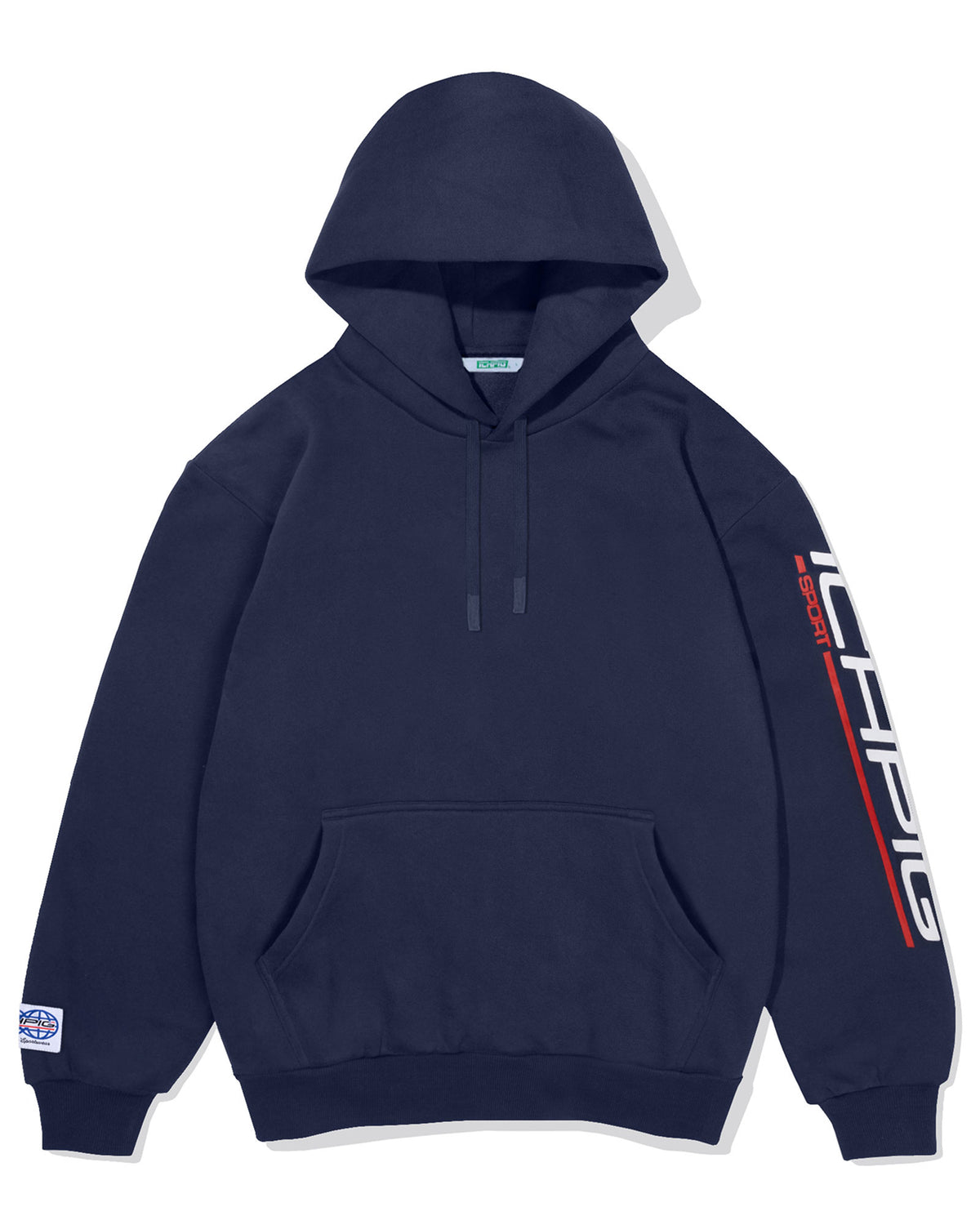 Sports Pullcord Hood - Ink