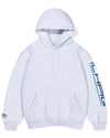 Sports Pullcord Hood - White Marle