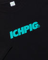 Sprinters Tee - Black / Teal