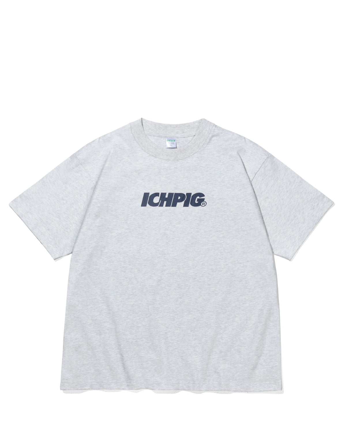 Sprinters Tee - White Marle / Navy