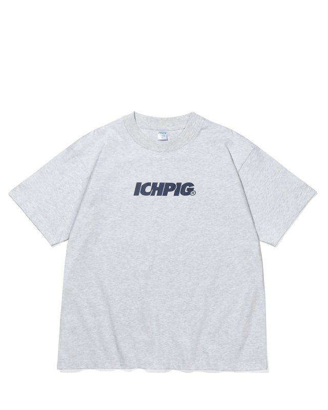 Sprinters Tee - White Marle / Navy