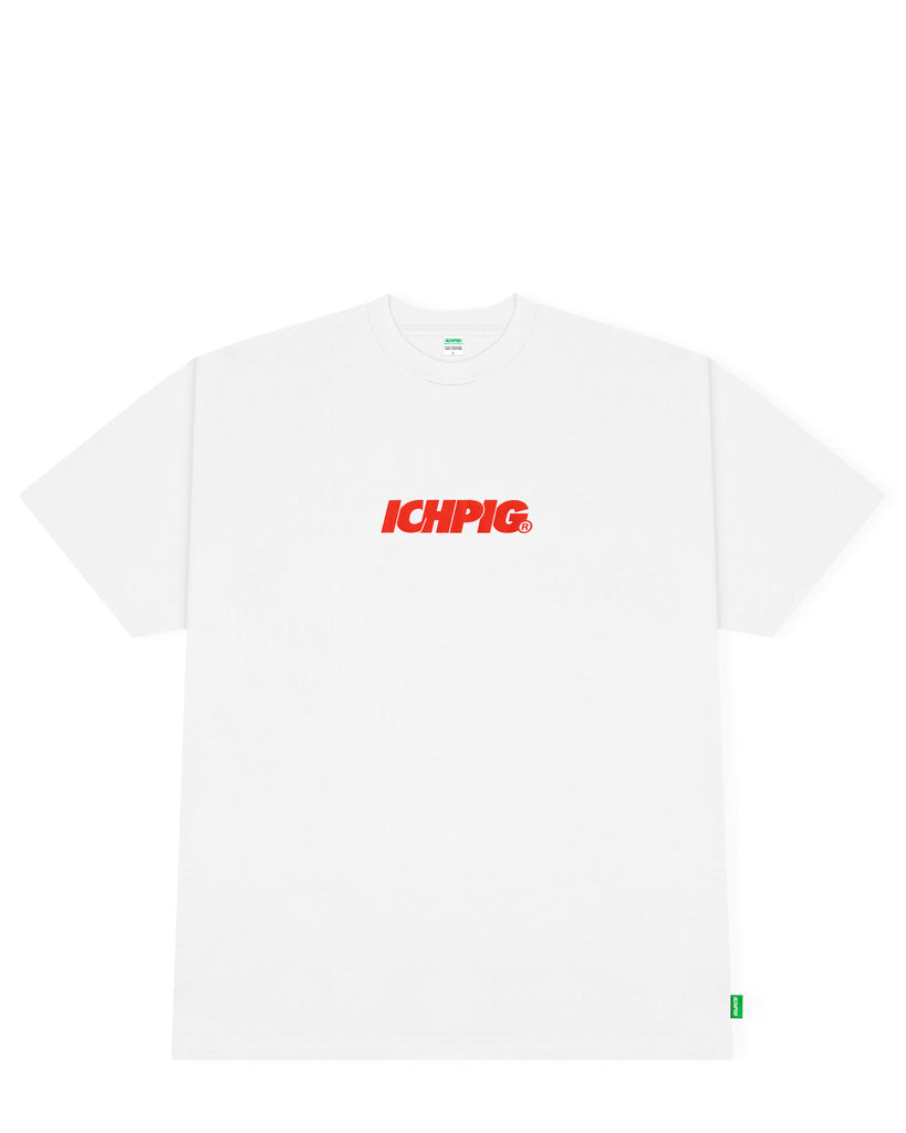 Sprinters Tee - White / Red