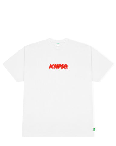 Sprinters Tee - White / Red