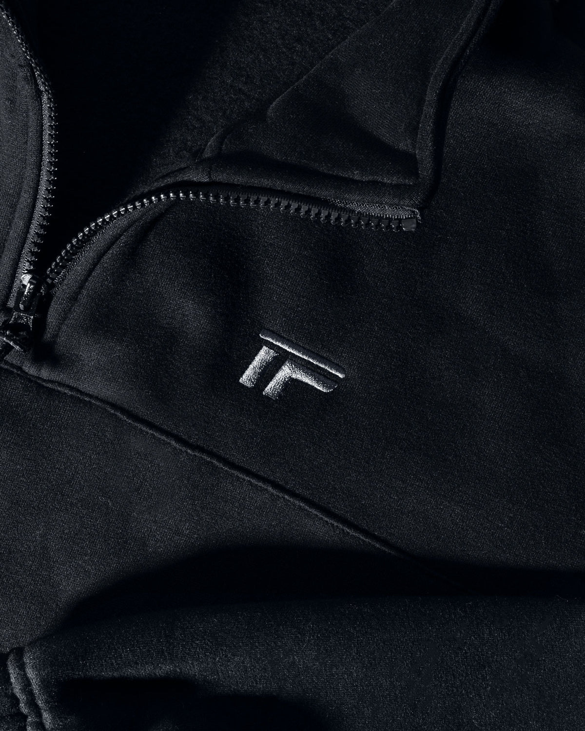 Strike Panel 1/4 Zip - Black