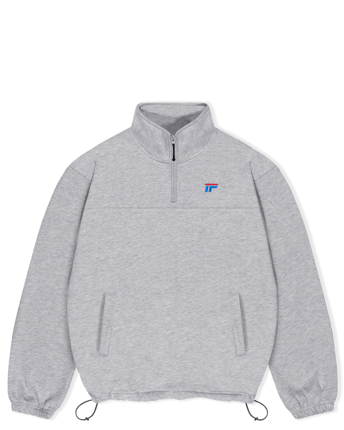 Strike Panel 1/4 Zip - Grey Marle