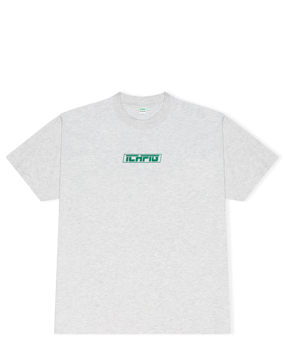 Strike Logo Tee - White Marle / Forest