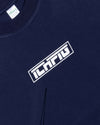 Strike Logo Tee - Navy / White