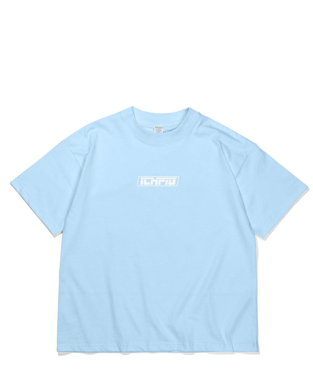 Strike Logo Tee - Sky / White