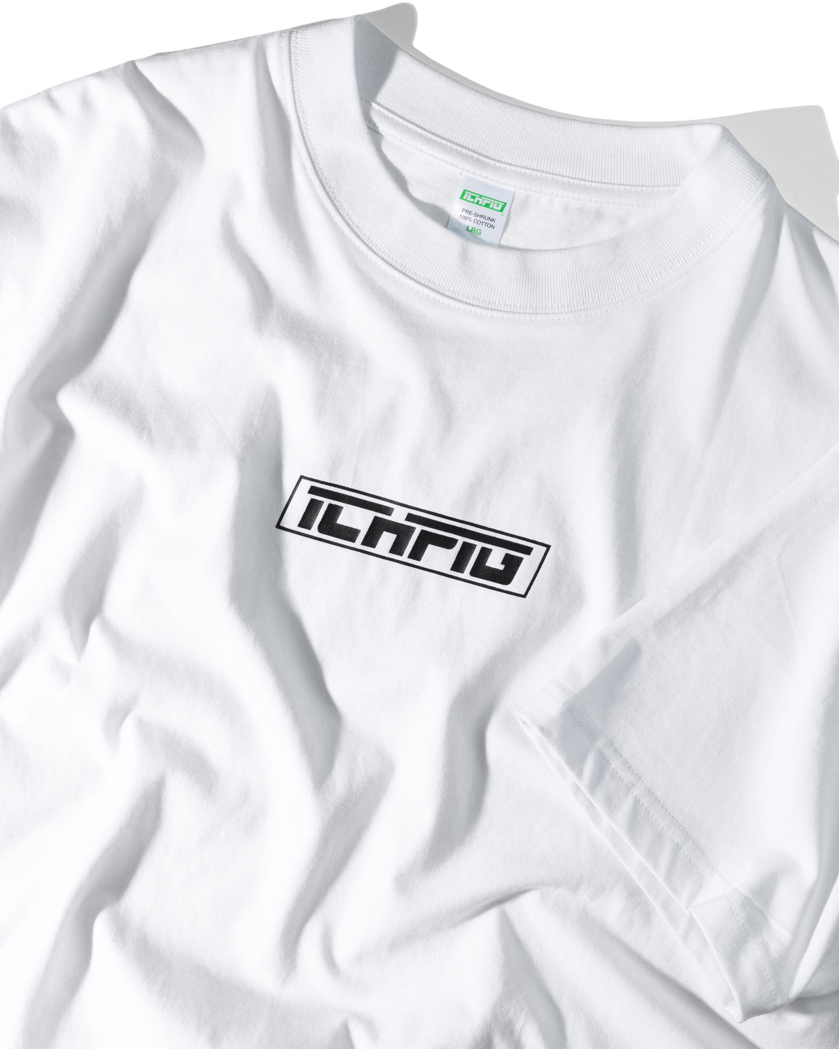 Strike Logo Tee - White / Black