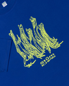 StÜm Frog Tee - Royal Blue / Lime