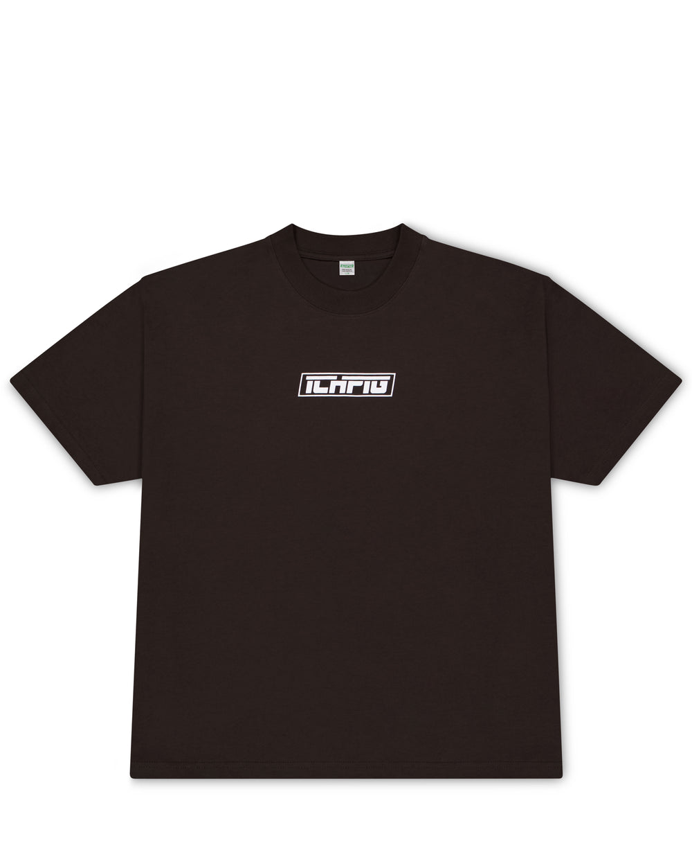 Strike Logo Tee - Espresso / White