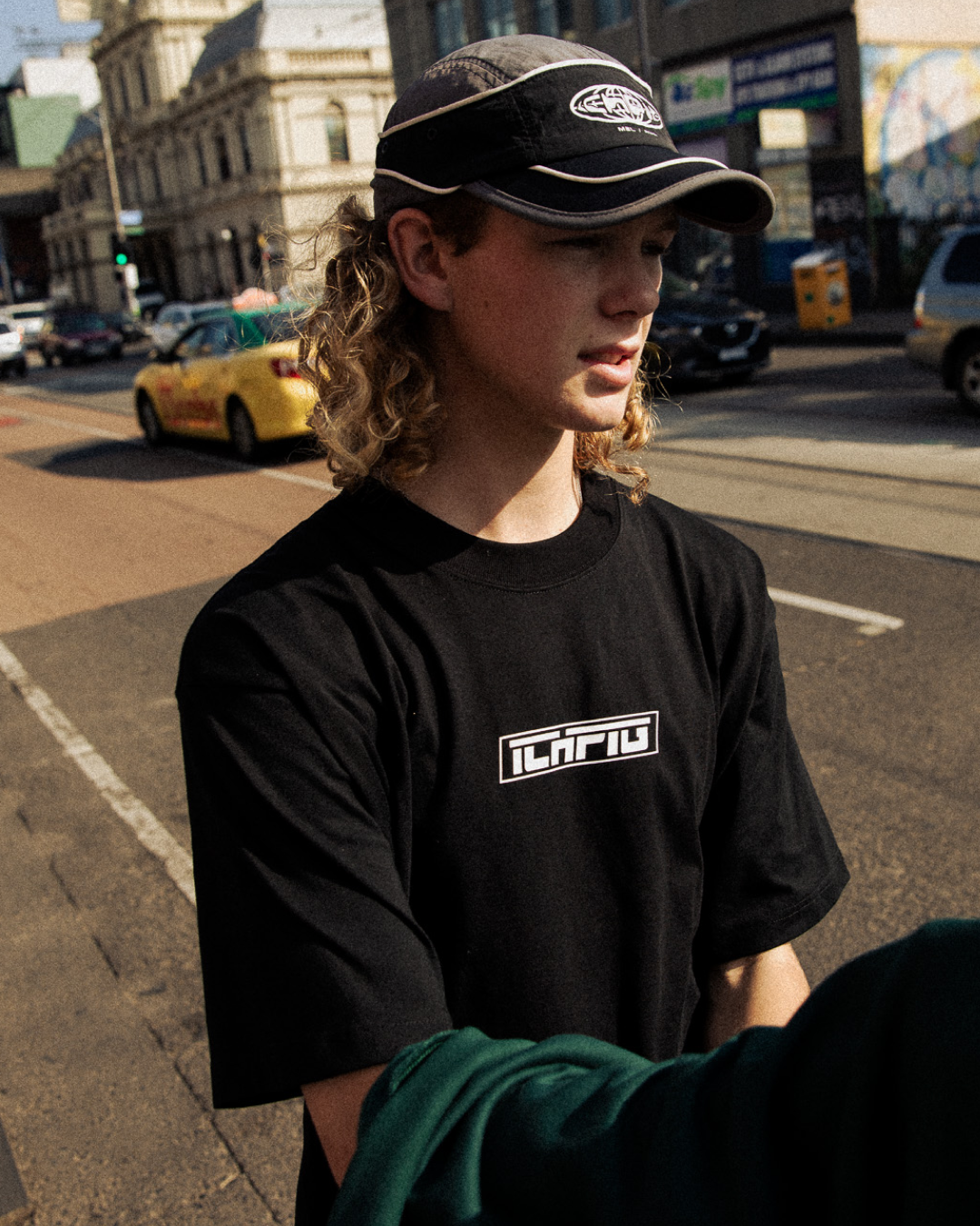 Strike Logo Tee - Black / White