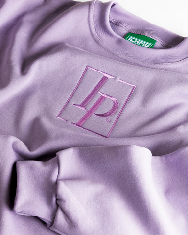 Heritage Embroidery Crew - Lilac