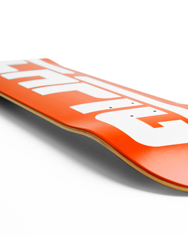 Strike Logo Deck - Orange Blaze